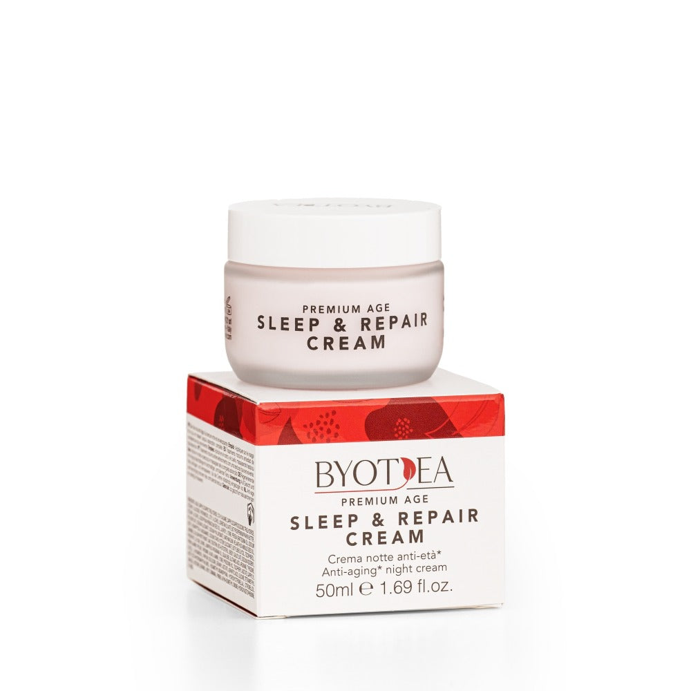Byotea Premium Age Sleep & Repair – Cremă de Noapte Anti‑Age, Regenerare Intensă și Efect Lifting 50 ml