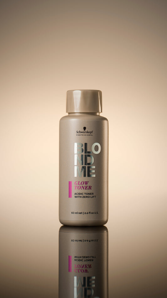 Schwarzkopf Professional BlondMe Vopsea de Păr Lichidă Glow Toner cu Acid Profesional pentru Blond Luminos 60ml