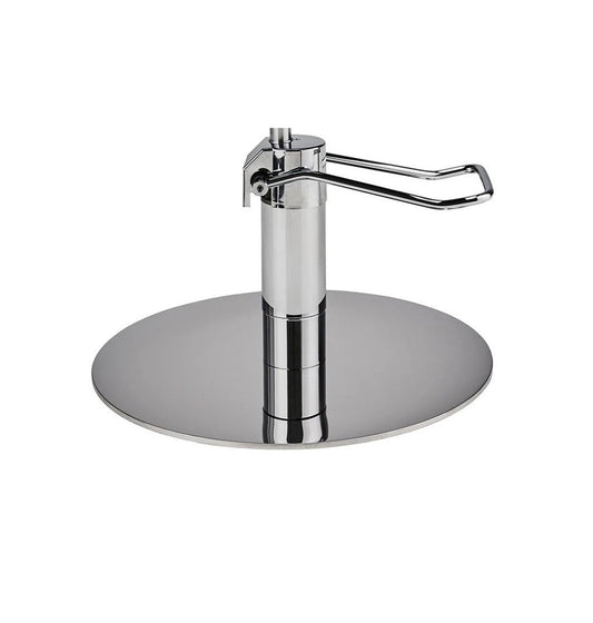 Ayala Partner 01 P-7 Scaun de Coafor cu Bază Rotundă Argintie