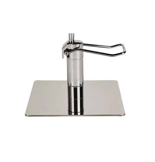 Ayala Pako 01 P-7 Scaun de Coafor cu Bază Pătrată Argintie