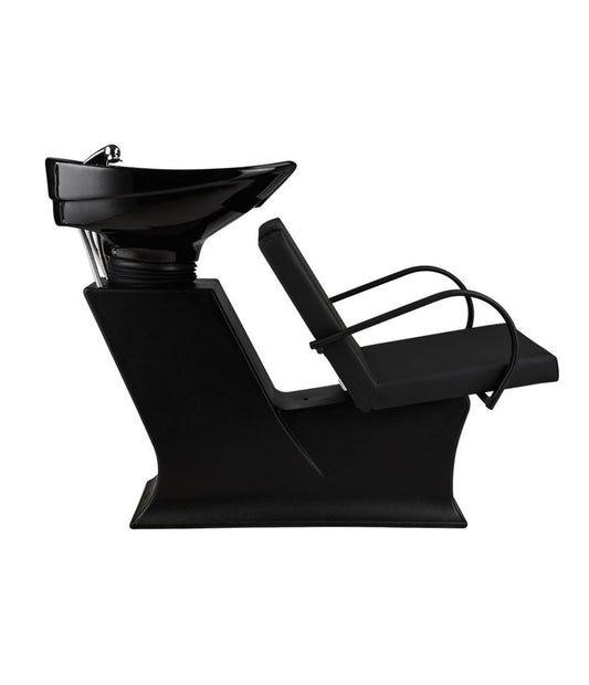 Ayala Lady Y Pik P-7 Unitate de Spălare Neagră cu Chiuvetă Neagră