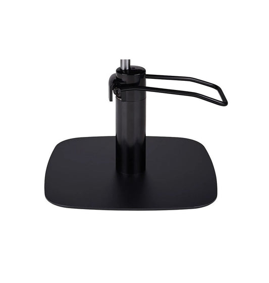 Ayala Pik C1 P-7 Scaun de Coafor Negru cu Bază Pătrată Neagră