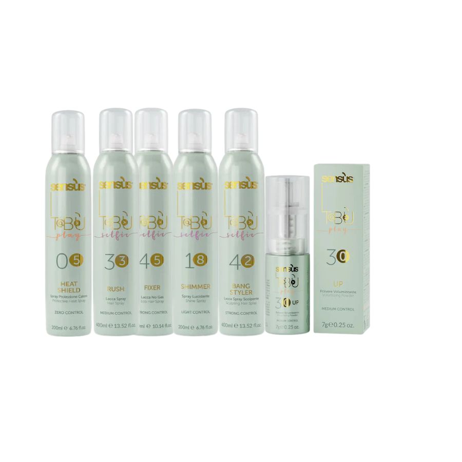Pachet Profesional Styling TABU – Fixare, Volum & Strălucire în Salon