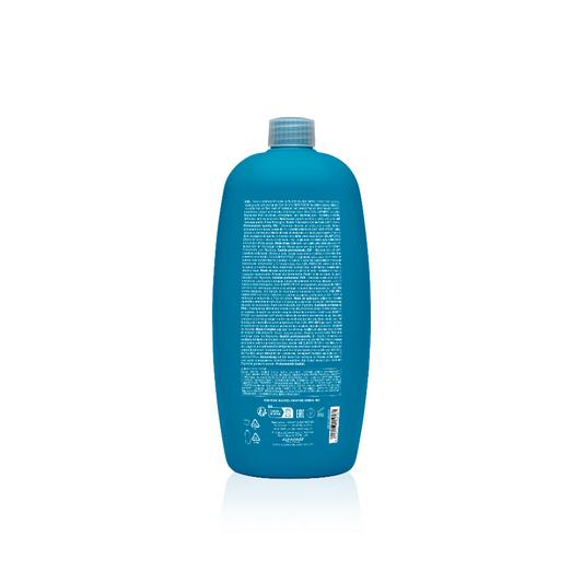 Alfaparf Milano Semi di Lino Curls Enhancing Low Shampoo – Șampon Delicat pentru Păr Ondulat și Creț, Hidratare și Anti‑Frizz