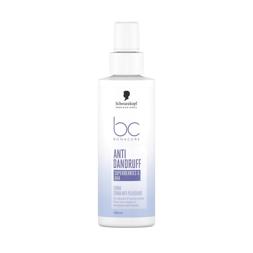 Schwarzkopf Professional BC Bonacure Superberries & AHA – Ser Tratament Anti‑Mătreață pentru Scalp, Fără Clătire
