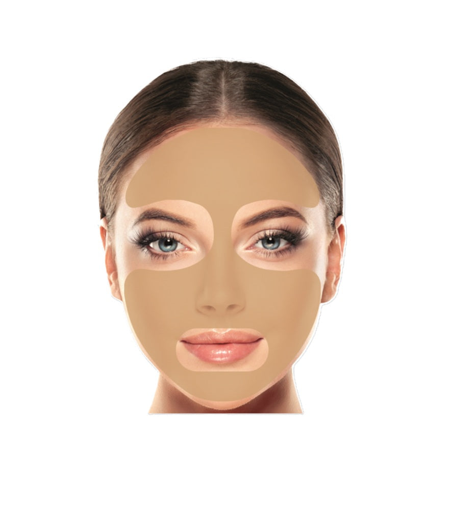 Topface Pensulă în unghi pentru fond de ten – aplicare uniformă, finisaj impecabil, look profesional