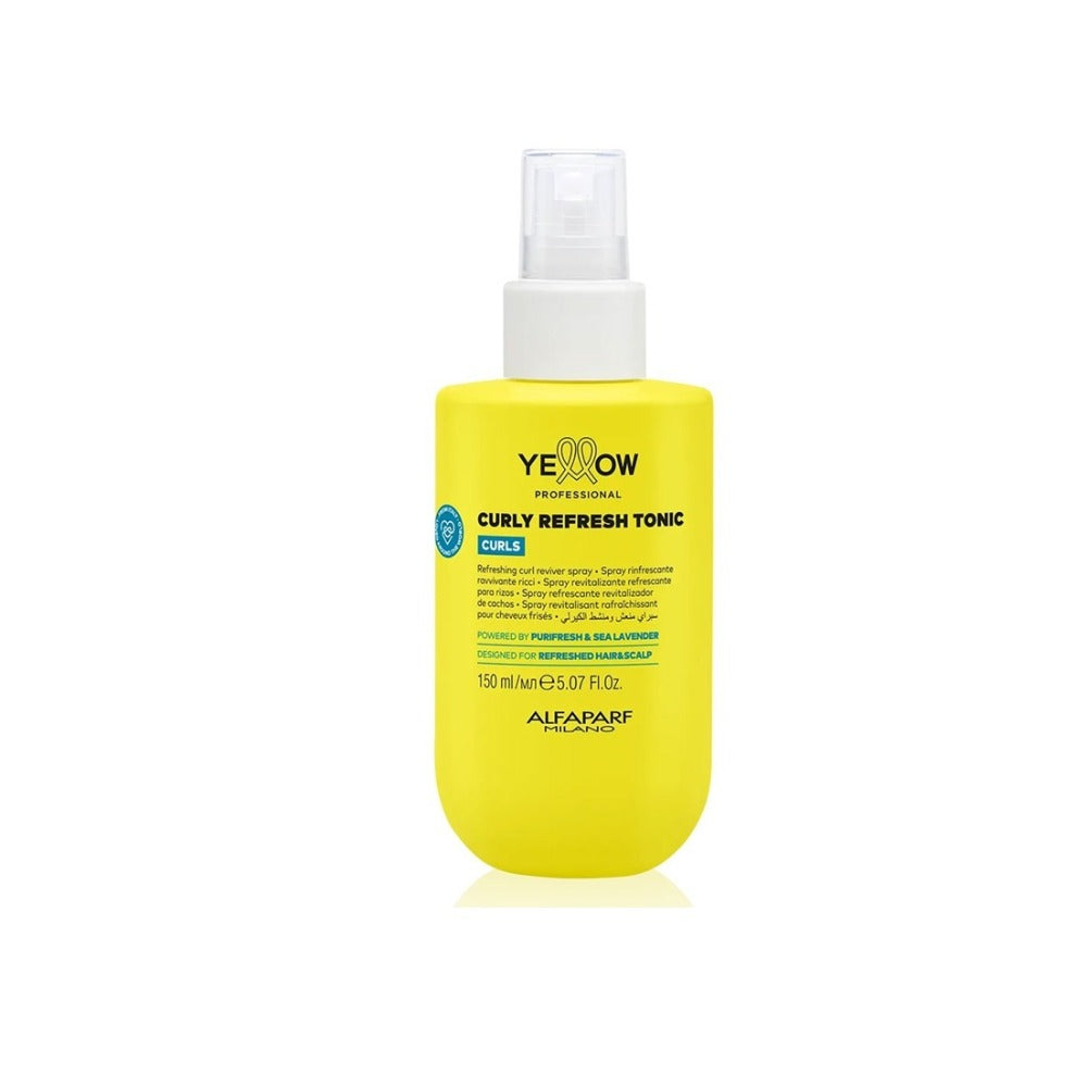 Yellow Curls Refresh Tonic Reactivator pentru Bucle între Spălări 150ml