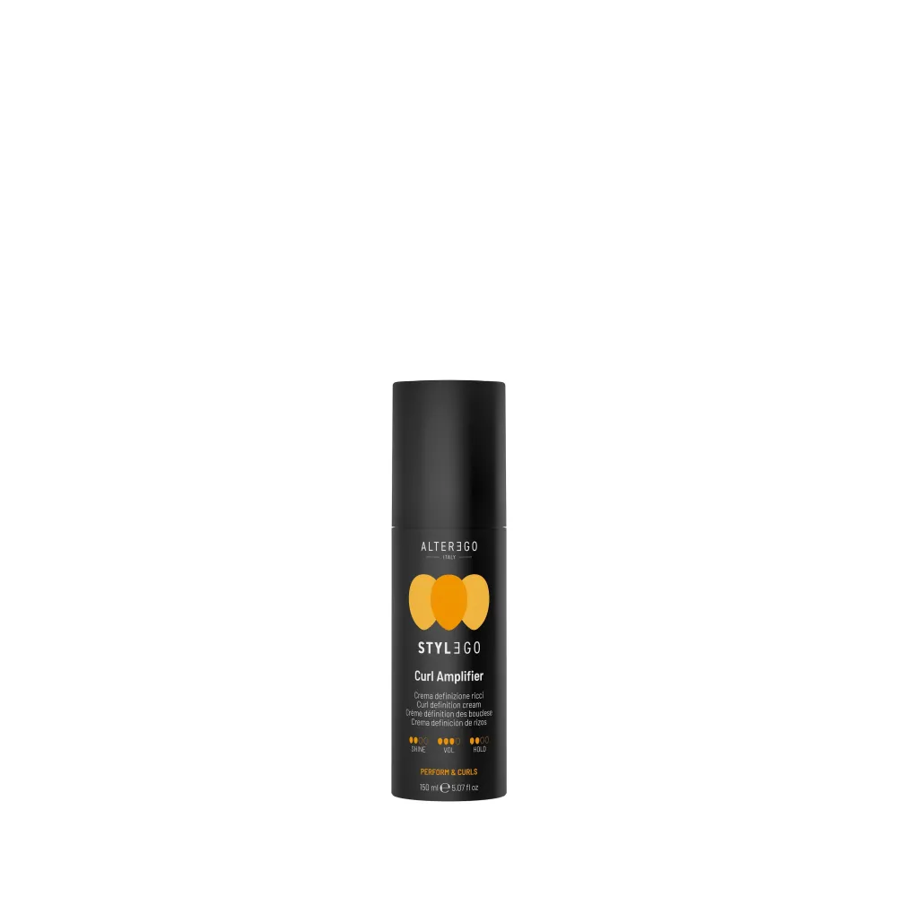 AlterEgo StylEgo Curl Amplifier Cream – Cremă pentru Definirea Buclelor și Onduleurilor Naturale 150 ml - Păr