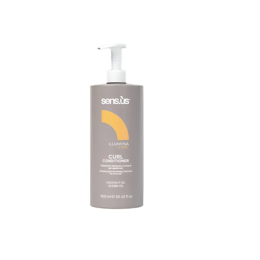 Balsam Hidratant Pentru Păr Creț Și Ondulat Sensus Illumyna Care Curl Conditioner - 900 ml - Păr