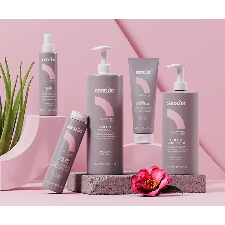 Balsam Pentru Păr Vopsit Și Tratat Chimic Sensus Illumyna Color Conditioner - Păr