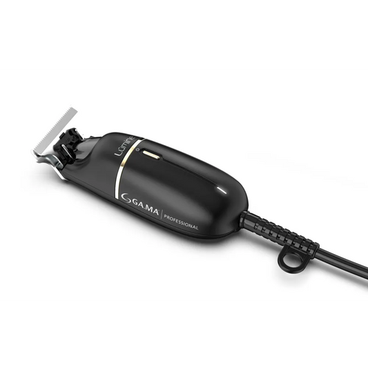 GA.MA Beetle Lumine Trimmer Profesional – Mașină de Contur cu Lamă Pro Sinterizată 5800 rpm Cord/Cordless Autonomie 90