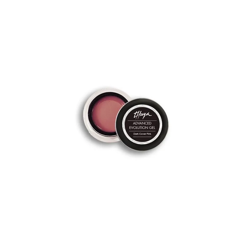 Gel De Construcție Thuya Evolution Dark Cover Pink 15ml - Manichiură / pedichiură