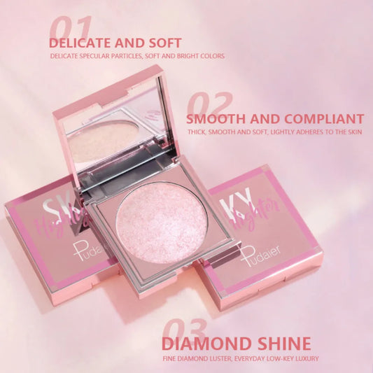 Iluminator Pudră Pentru Față Și Corp Pudaier Sky High Shine - Make-up