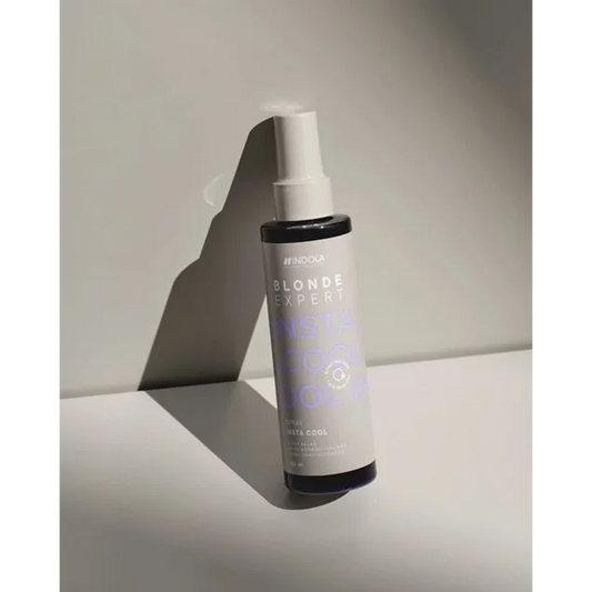 Indola Blonde Expert InstaCool Spray 150ml – Magie Violetă pentru Blondul Tău! Nuanțe Reci Păr Strălucitor Efect