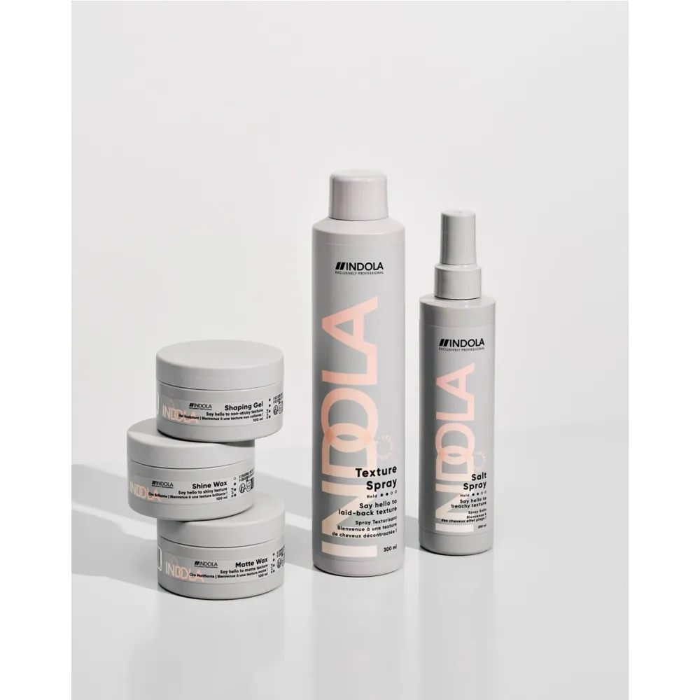 Indola Shine Wax 100ml – Ceară Profesională pentru Strălucire Intensă Fixare Flexibilă și Coafuri Perfect Definite - Păr