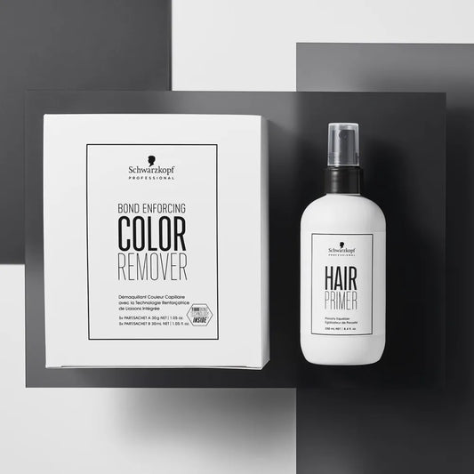 Kit Profesional Pentru Îndepărtarea Vopselei Și Corectare A Culorii Schwarzkopf Professional Bond Enforcing Color