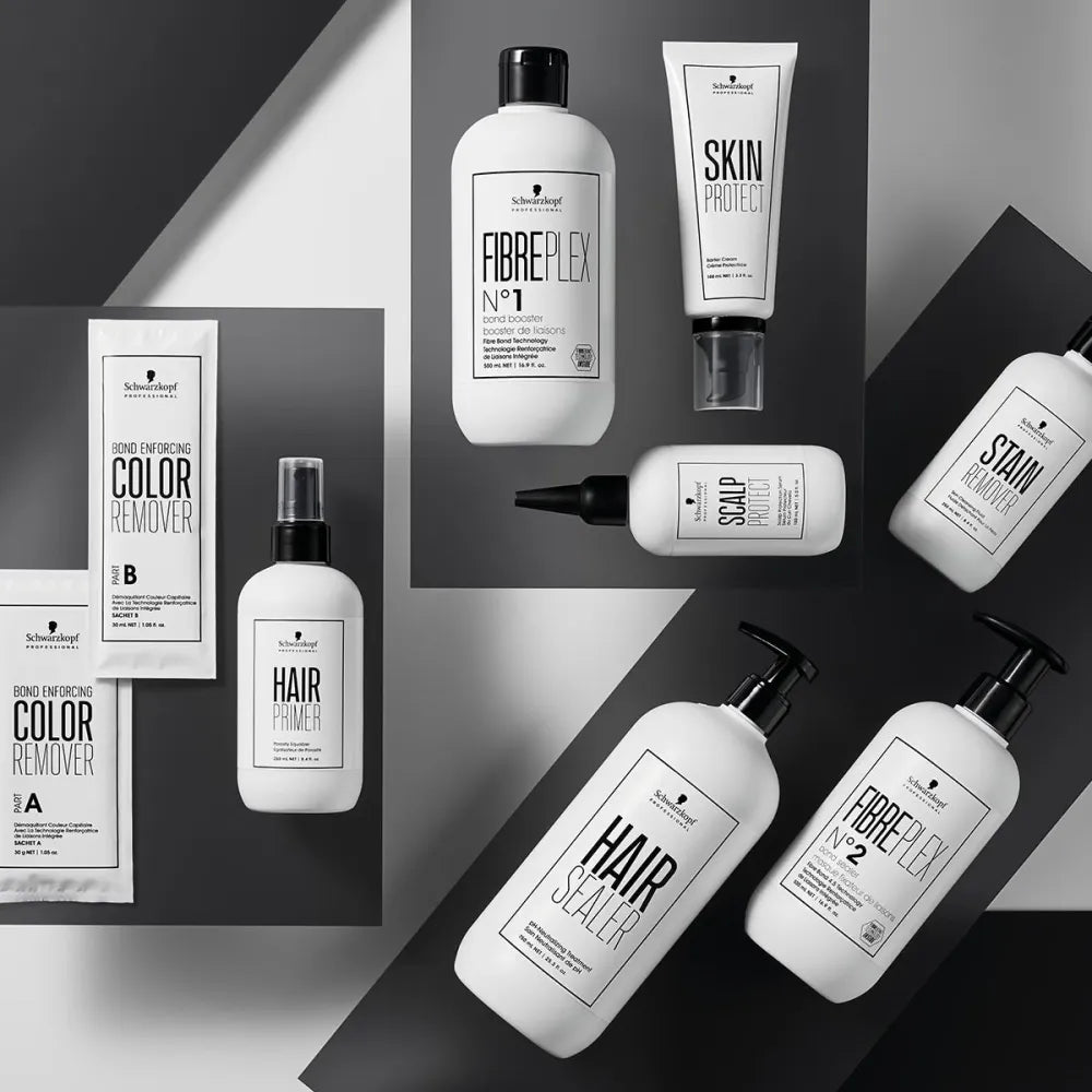 Kit Profesional Pentru Îndepărtarea Vopselei Și Corectare A Culorii Schwarzkopf Professional Bond Enforcing Color
