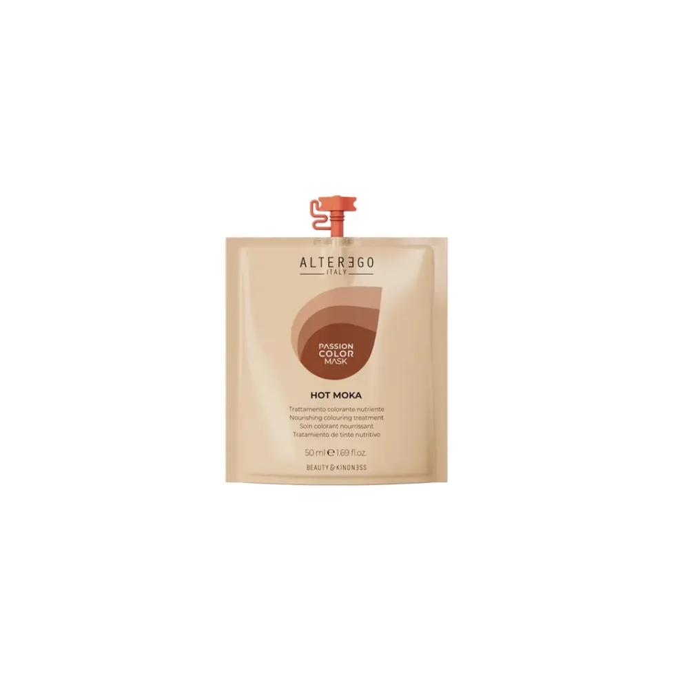 Mască Colorantă AlterEgo Passion Color 50ml - HOT MOKA - Păr