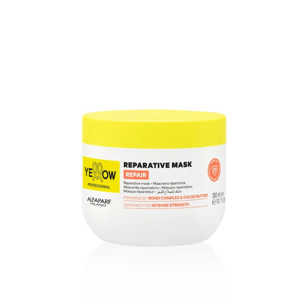 Mască Pentru Regenerarea Părului Degradat Yellow Reparative Mask - 300ml - Păr