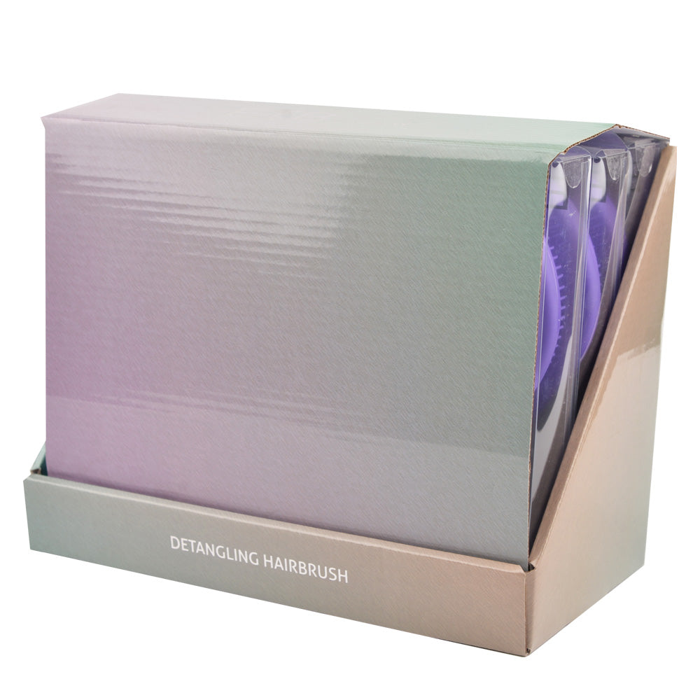 ETB Hair Display Profesional cu 9 Perii Colorate pentru Descâlcirea Părului