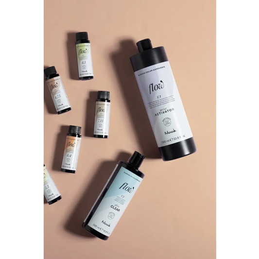 Nook Flow Activator 1000ml – Oxidant Activator Vegan Special pentru Colorarea Demi-Permanentă pe Bază de Ulei - Păr