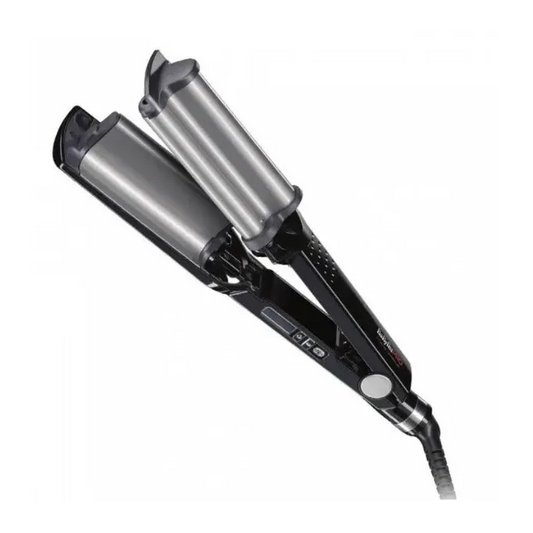 Ondulator De Păr Profesional BabylissPro 3D Wave 19mm Triplu Multifunctional - Aparatură