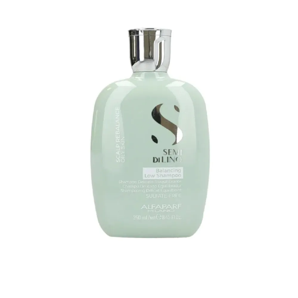 Șampon De Echilibrare Anti Sebum Alfaparf Milano Semi Di Lino Balancing Low Shampoo - 250 ml - Păr
