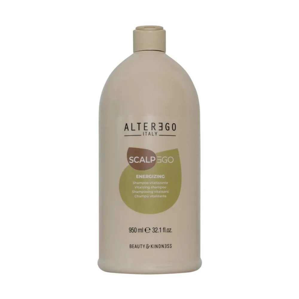 Șampon Energizant Pentru Scalp Sensibilizat Și Păr Delicat AlterEgo ScalpEgo - 950 ml - Păr