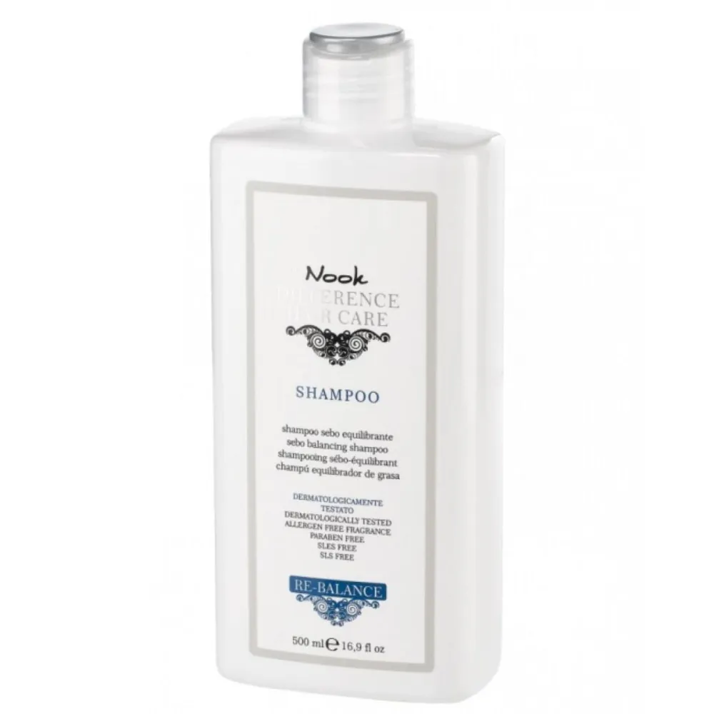 Nook Difference Hair Care Re-Balance Sebo-Balancing Sampon 500ml