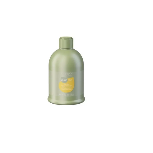 Șampon Iluminator Pentru Părul Rebel Și Indisciplinat AlterEgo CureEgo Silk Oil - 300 ml - Păr