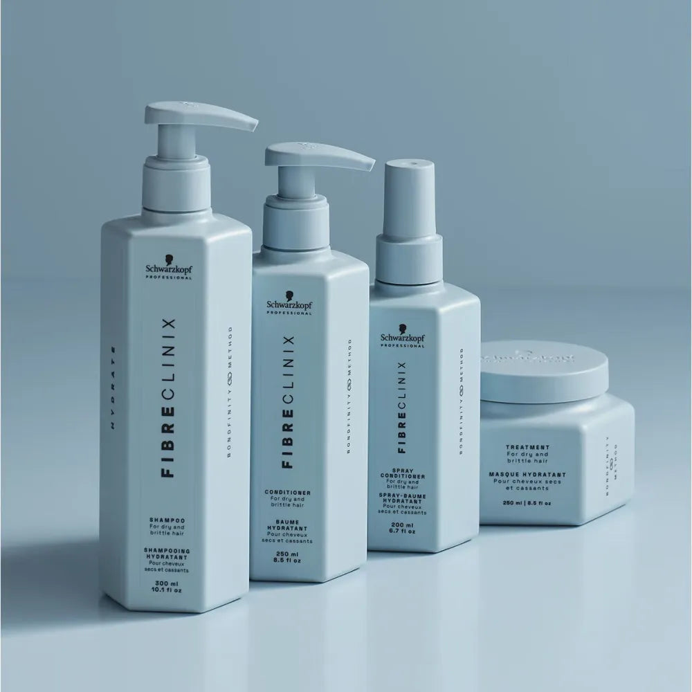 Șampon Pentru Hidratare Profundă A Părului Uscat Și Deshidratat Schwarzkopf Professional Bonacure Fibre Clinix