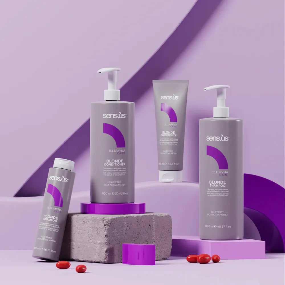 Șampon Pentru Neutralizarea Și Strălucirea Părului Blond Sau Decolorat Sensus Anti-Yellowing Shampoo - Păr