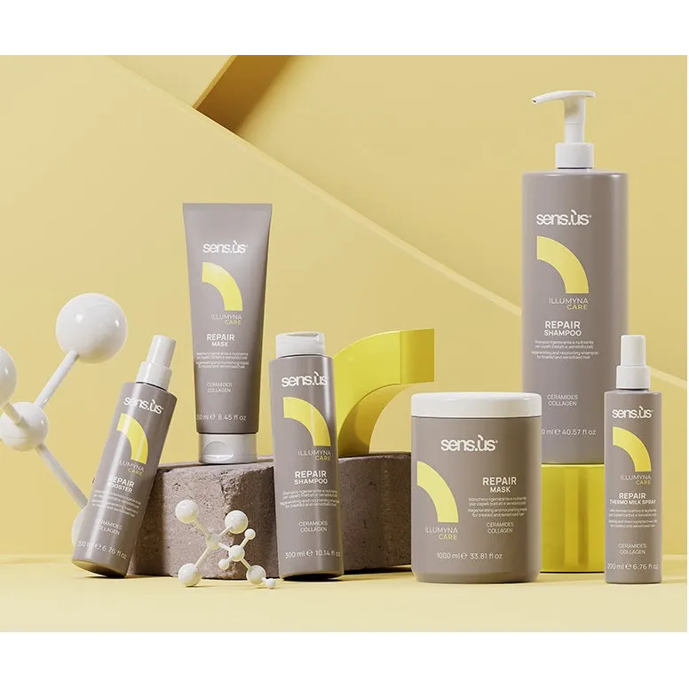 Șampon Regenerant Și Hrănitor Pentru Păr Deteriorat Și Tratat Chimic Illumyna Repair Shampoo - Păr