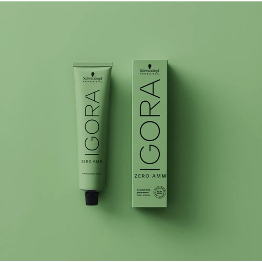 Schwarzkopf Professional IGORA ZERO AMM Vopsea Permanentă Fără Amoniac 60ml – Culoare Naturală Intensă Fără