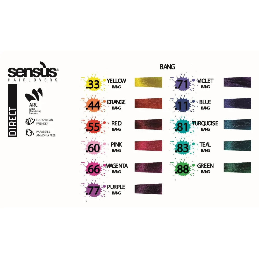 Sensus Direct Bang Catalog Culori Bang