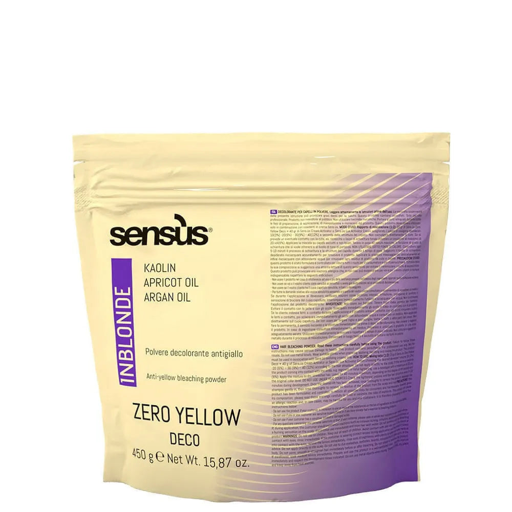Sensus InBlonde Zero Yellow Pudră Decolorantă Violet