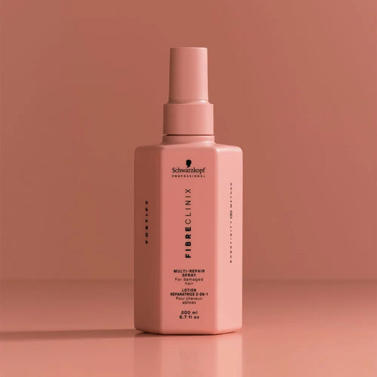 Spray Reparator Leave-In Cu Protecție Termică Schwarzkopf Professional Bonacure Fibre Clinix Fortify Multi Repair