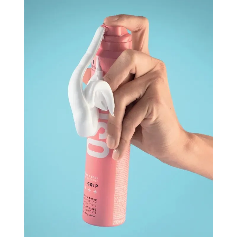 Schwarzkopf Professional Osis Spumă Cu Fixare Puternică Grip 200ml