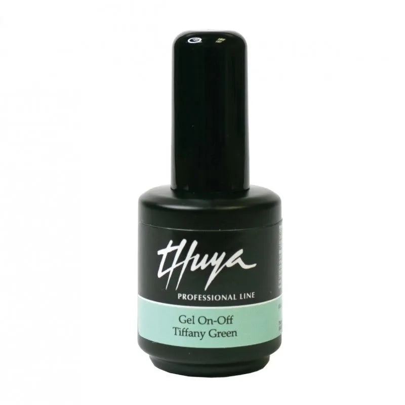 Thuya Gel On-Off Tiffany Green 14ml - Manichiură / pedichiură