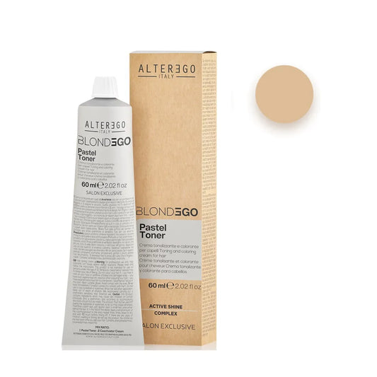 Vopsea De Par Semipermanentă Pentru Păr Decolorat AlterEgo Blondego Pastel Toner - 60 ml / Pastel Toner Copper