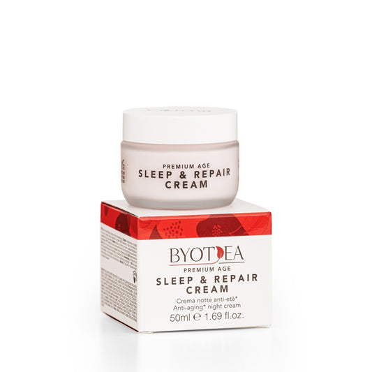 Byotea Premium Age Sleep & Repair – Cremă de Noapte Anti‑Age, Regenerare Intensă și Efect Lifting 50 ml