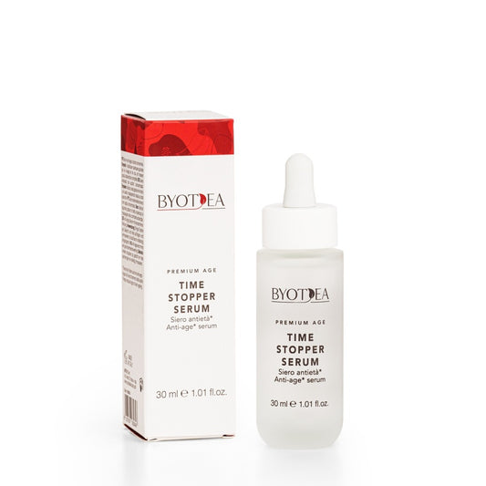 Byotea Premium Age Time Stopper Serum – Ser Anti‑Age Concentrat, Efect Botox‑Like și Reducere Riduri 30 ml