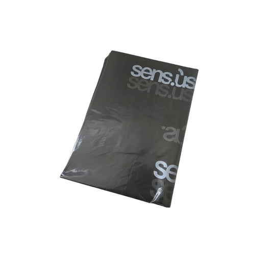 Sensus – Pelerină de Unică Folosință pentru Coafură, Neagră, 84 x 110 cm, Set 30 bucăți