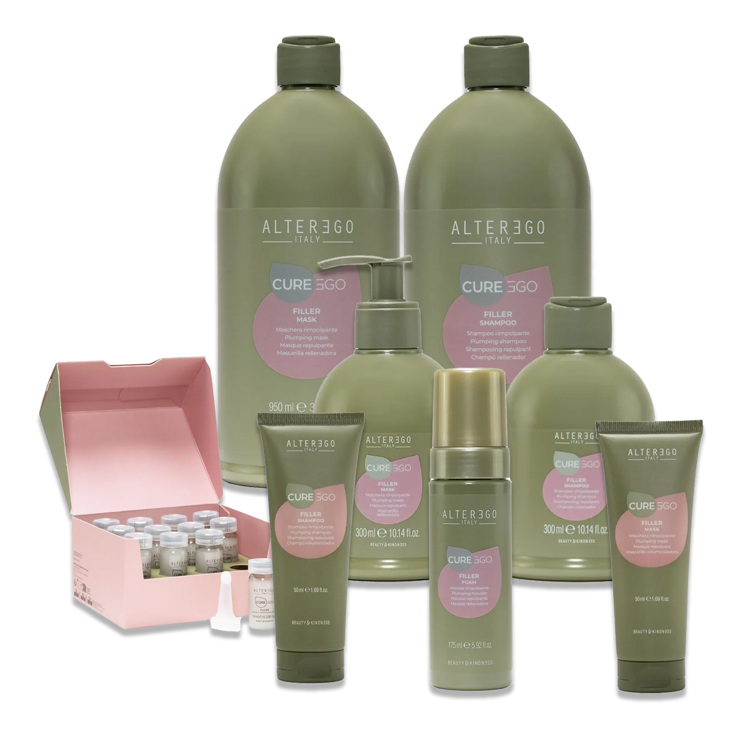 Pachet AlterEgo Filler pentru 57 de utilizari in salon