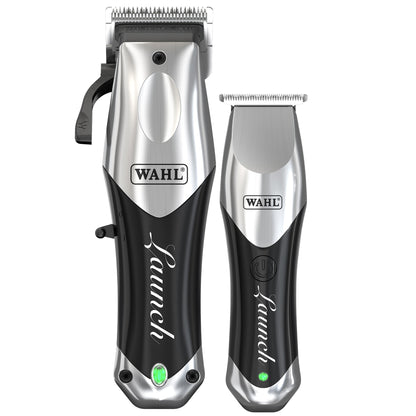 Wahl Launch Combo – Set Profesional Mașină de Tuns + Trimmer fără Fir
