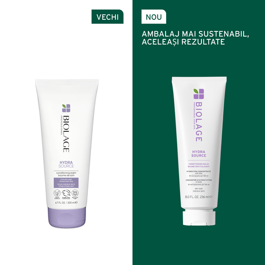 Biolage Hydra Source – Balsam Hidratant cu Aloe Vera și Acid Hialuronic pentru Toate Tipurile de Păr 236 ml