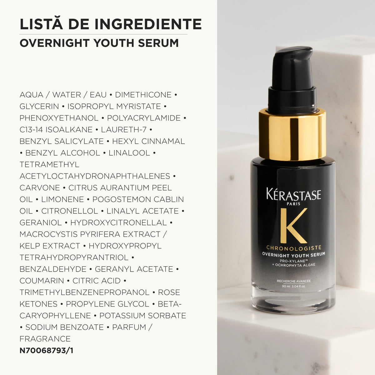 Kérastase Chronologiste Overnight Youth Serum – Ser de Noapte Anti‑Îmbătrânire pentru Păr