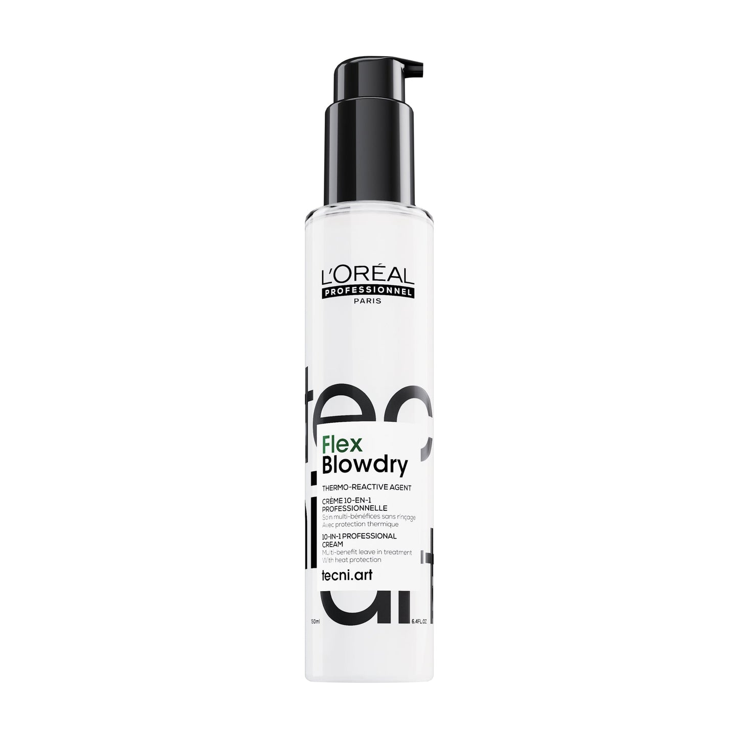 L’Oréal Professionnel Tecni.Art Flex Blowdry – Cremă Profesională Leave‑in 10‑în‑1 cu Protecție Termică, Fără Siliconi 190 ml