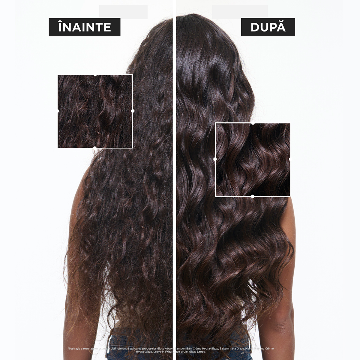 Kérastase Gloss Absolu Masque Crème Hydra‑Glaze – Mască Hidratantă pentru Păr Gros și Electric, Strălucire Intensă & Catifelare 200 ml