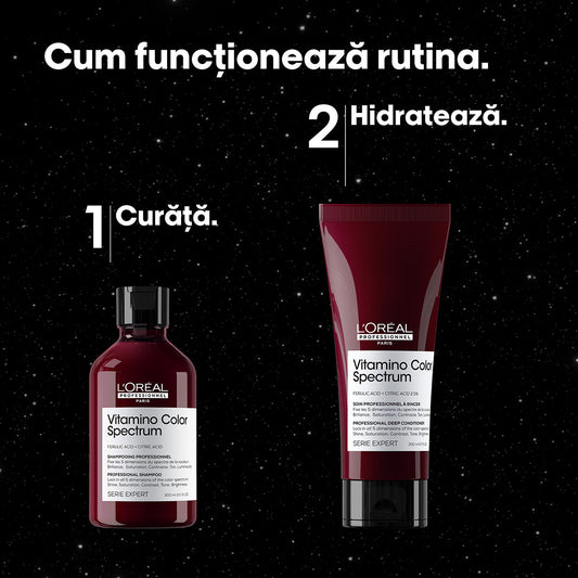 L’Oréal Professionnel Serie Expert Vitamino Color Spectrum Set Profesional Șampon 300 ml Balsam 200 ml